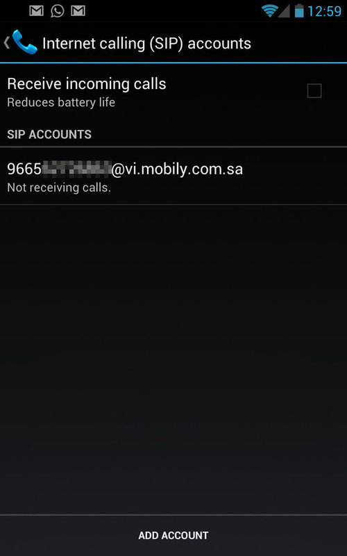 Android Inernet Calling