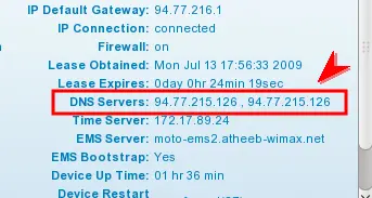 DNS Server IP DNS Server IP