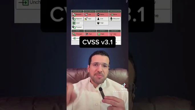 كيف نحسب خطورة الثغرة ونصنفها باستخدام معيار CVSS 3.1