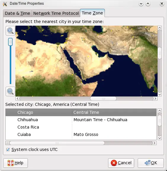 Date/Time control under Gnome and it has the option to say the hardware (System) clock is using UTC or local-time